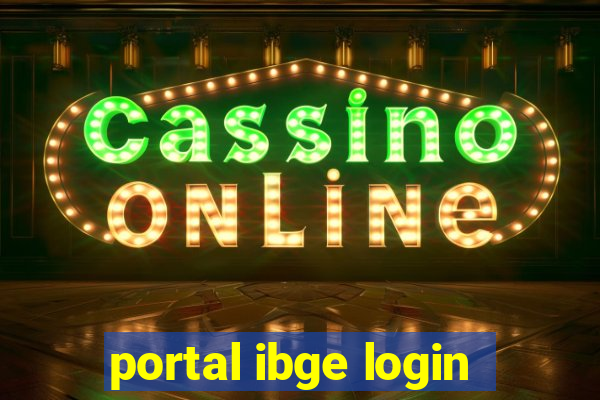 portal ibge login